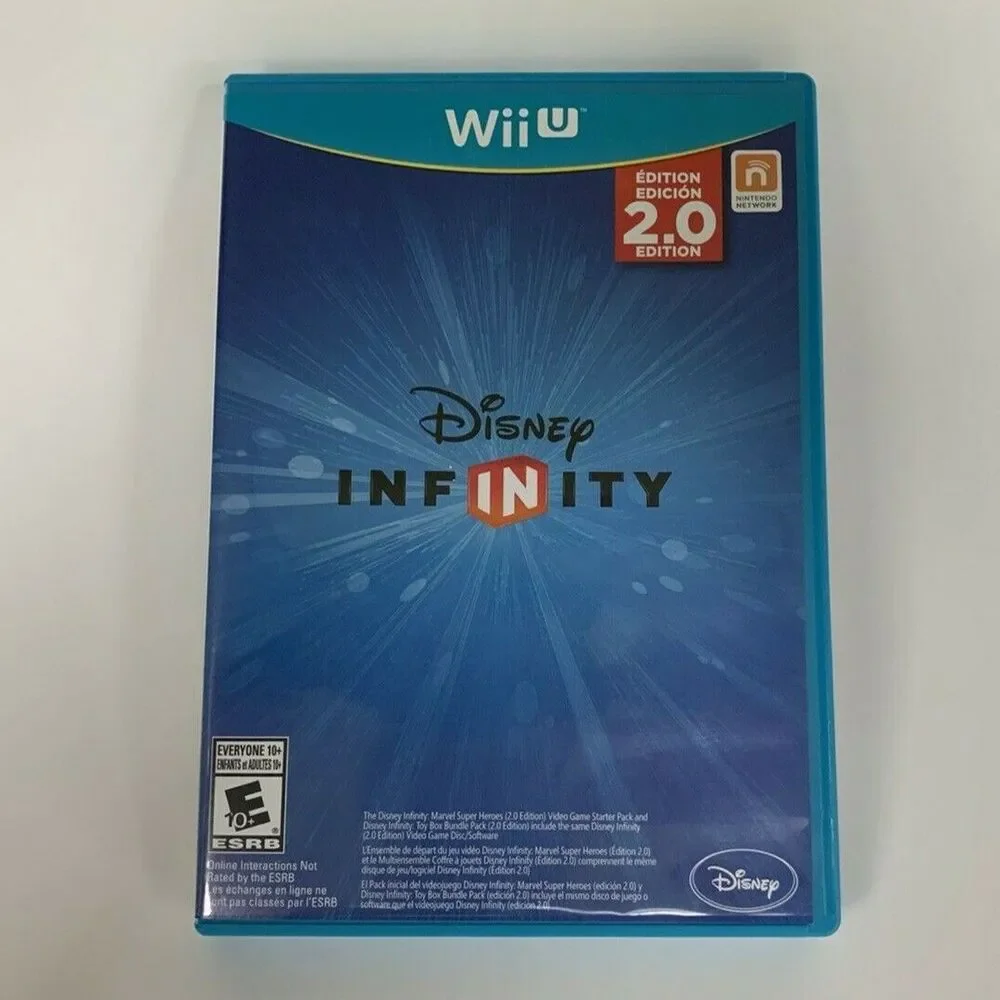 Disney Infinity 2.0 Edition (Nintendo Wii U, 2014) Complete Game